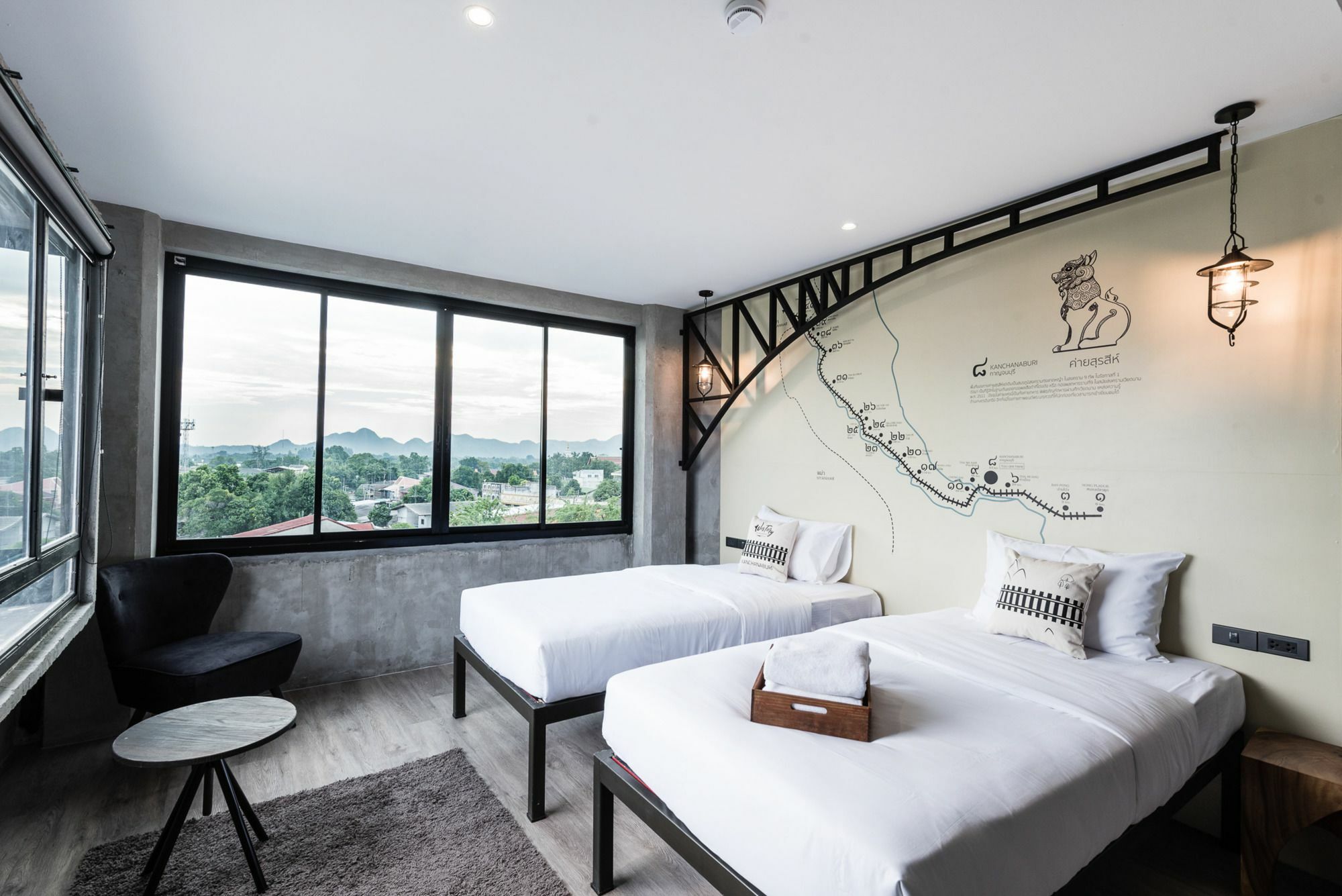 Hotel Westory Design Poshtel Kanchanaburi Exteriér fotografie